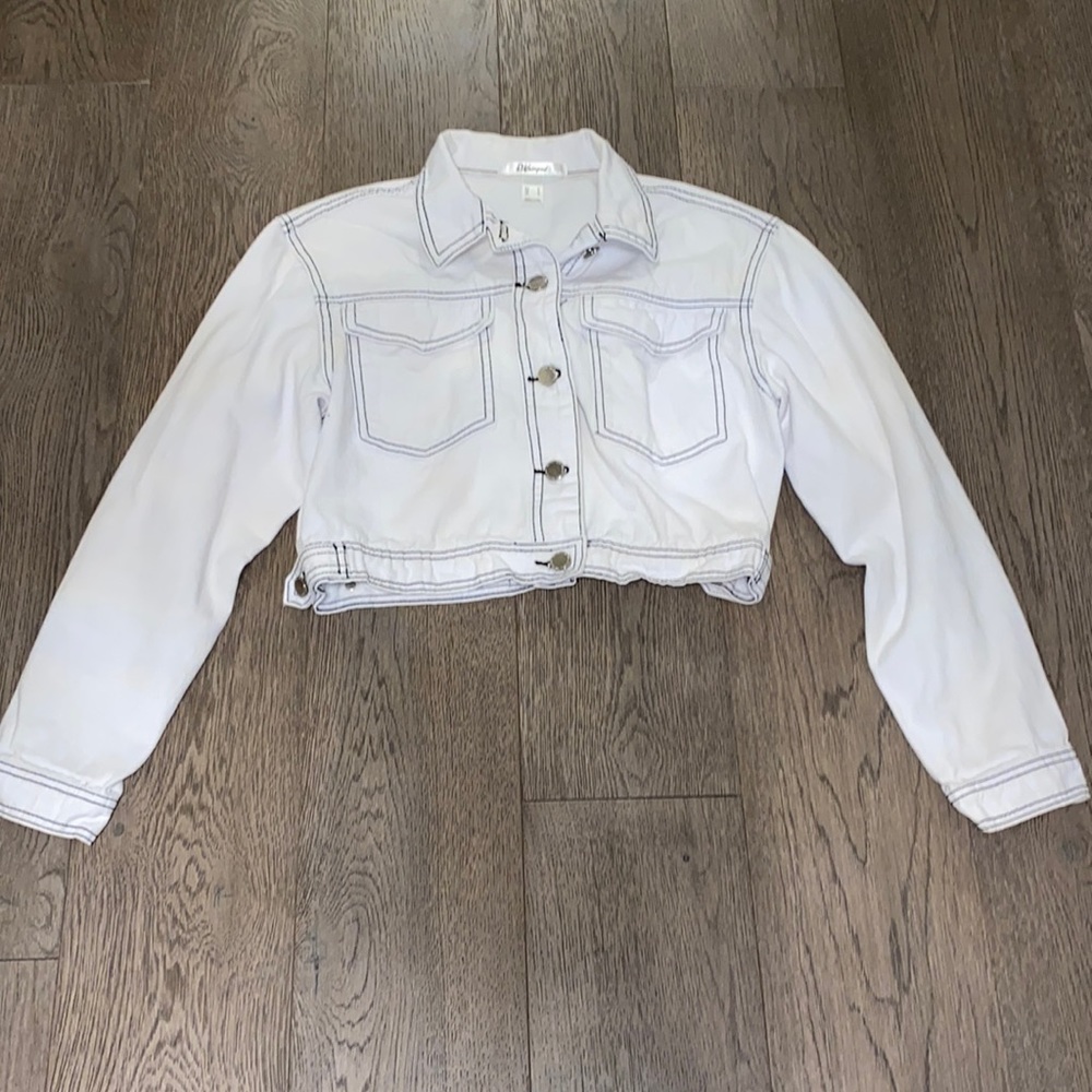 URBAN PLANET Jean Jacket. US S. White.
